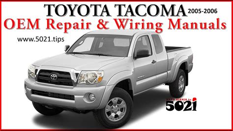 Toyota Tacoma Repair Wiring Manuals YouTube