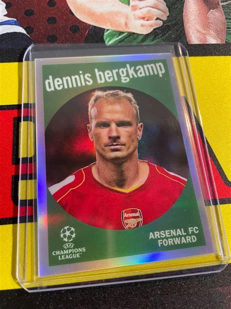 Dennis Bergkamp Prices Topps Uefa Club Competitions