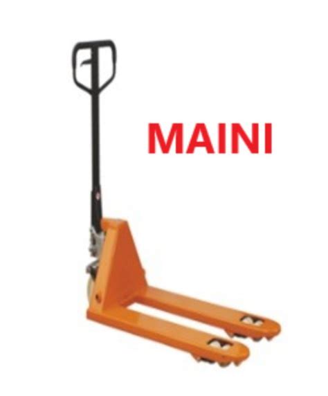 Maini Hydraulic Hand Pallet Trolley For Material Handling At