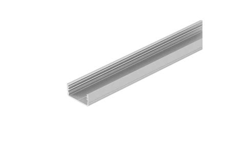 Meter Led Alu Profil Aufputz Mm Serie Eco Silber Eloxiert