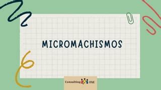 Micromachismos Ppt