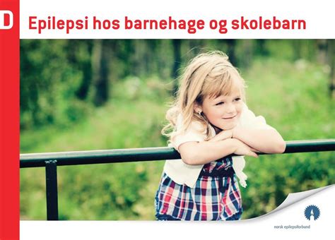 Epilepsi Hos Barnehage Og Skolebarn Pdf Gratis Nedlasting