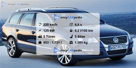 Volkswagen Passat Variant Tdi B Technische Daten