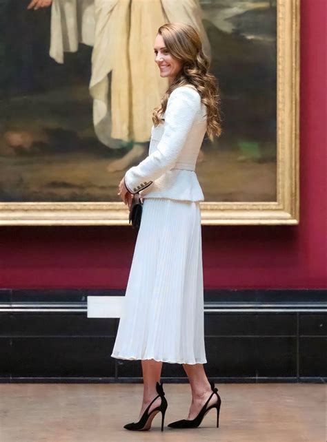 Princess Kate Reopens National Portrait Gallery Where Her Portraits Are