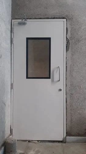 Galvanized Steel Powder Coated Metal Fire Door At Rs 4500square Meter In Navi Mumbai Id