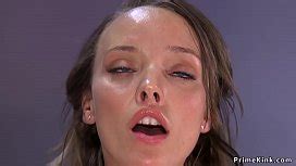 Alien Machine Fucking Big Tits Brunette Babe Ashlynn Leigh With Huge Dick In The Middle Of The