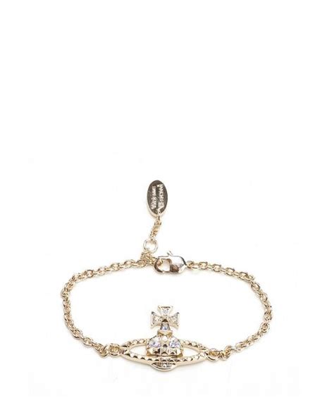 Vivienne Westwood Orb Bracelet In Metallic Lyst