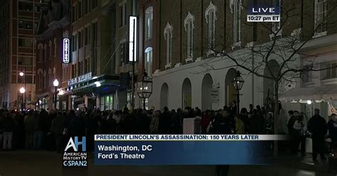 Ford's Theatre Lincoln Assassination 150th Anniversary | C-SPAN.org