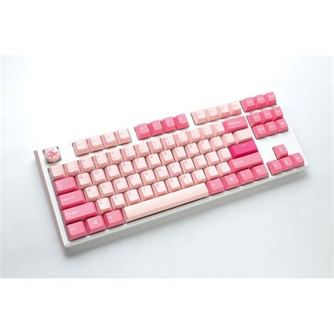 Ducky One 3 Gossamer Pink TKL Toetsenbord Wit Roze US Lay Out Cherry