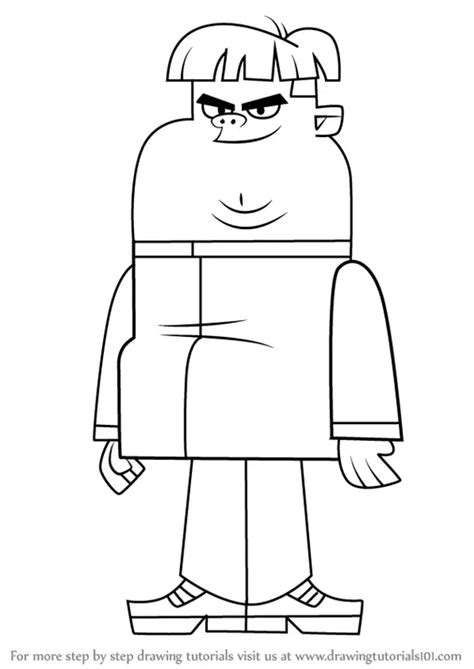 How To Draw Max From Total Drama Total Drama Step By Step