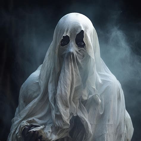 Premium Ai Image Scary Ghost