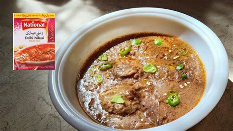 Beef Nihari National Delhi Nihari Quick And Easy Recipe Oba S