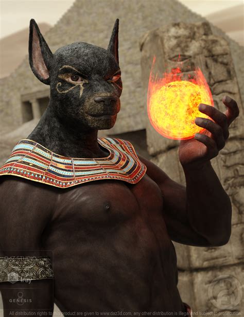 Ancient Anubis For Genesis 8 Male Daz 3D