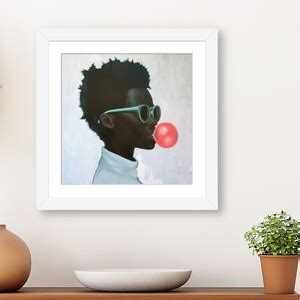 Black Art, African American Art, Black Boy Art, Canvas Art, Bubble Art ...