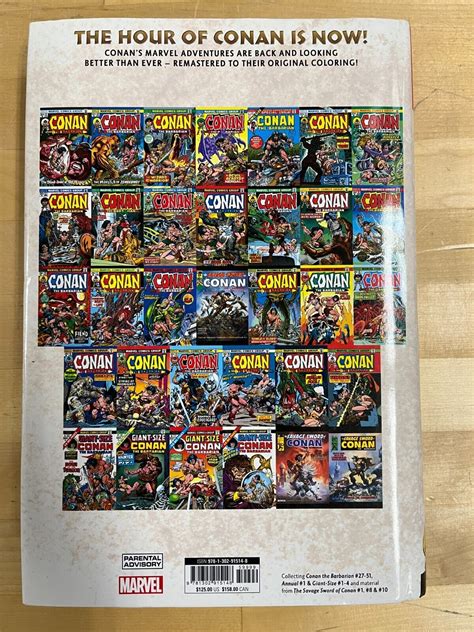 Conan The Barbarian Original Marvel Years Volume 2 Omnibus Hardcover T
