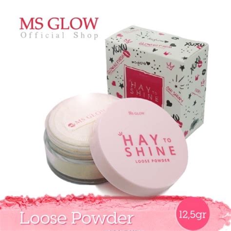 Jual Loose Powder Ms Glow Ms Glow Loose Powder Bedak Tabur Msglow