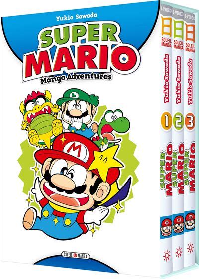 Super Mario Manga Adventures Super Mario Manga Adventures Coffret T01 A T03 Yukio Sawada