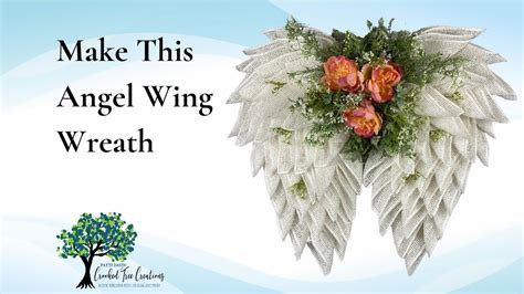 Learn How To Make An Angel Wing Wreath A Step By Step Diy Tutorial In