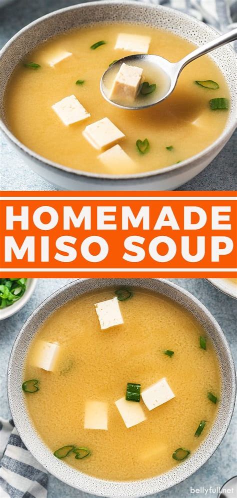 Easy Homemade Miso Soup Miso Soup Recipe Vegan Miso Soup Recipe Easy