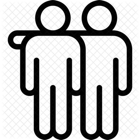 Brotherhood Icon Download In Line Style