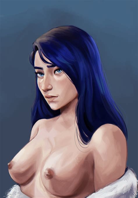 Rule 34 1girls Arcane Arcane Caitlyn Blue Hair Breasts Caitlyn Kiramman Cherryrobber League Of