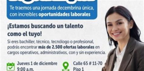 2500 Ofertas Laborales Disponibles En Feria Bogotá Emplea