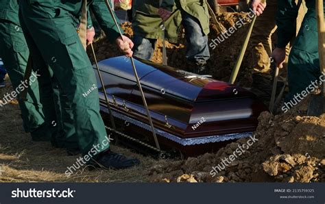 Coffin In Grave