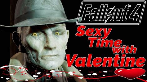 Lets Play Fallout 4 Sexy Time With Valentine Getting A Clue Fallout 4 Gameplay Youtube