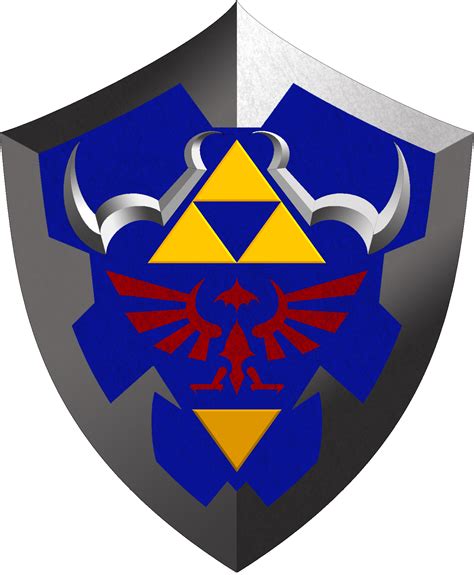 Hylian Shield Template Drawing Free Image Download