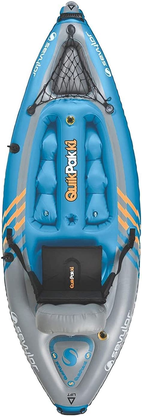 Sevylor Quikpak K5 1 Person Inflatable Kayak Inflatable Kayak