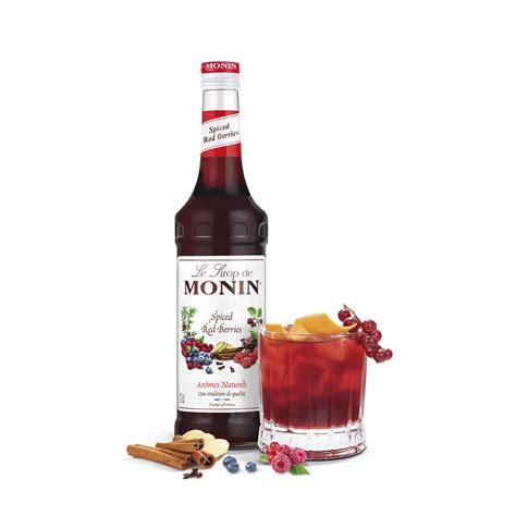 Monin Spiced Red Berries Sirup 0 7l Drinks Hr