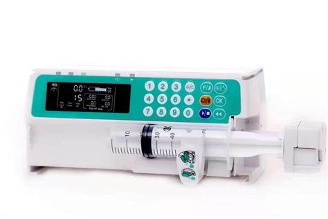 Manufacturer Portable Single Double Channel Icu Syringe Pump For