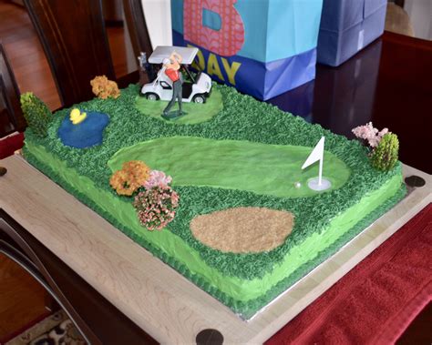 Golf Course Cake Golf Course Cake Cake Desserts