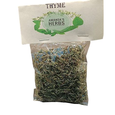 Amandas Herbs Dried Thyme Leaves Beecoactive