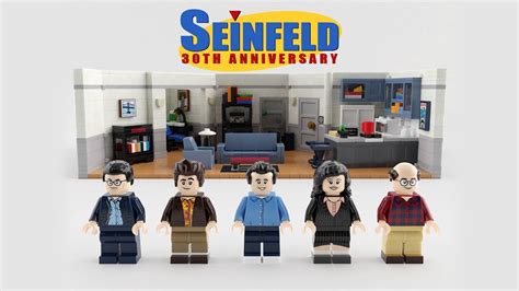 'Seinfeld' 30th Anniversary LEGO Set Featuring Jerry's NYC Apartment Filled With Main Character ...