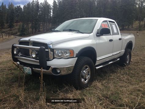 2005 Dodge Ram 2500 Cummins Td 4x4 Quad Cab Short Bed