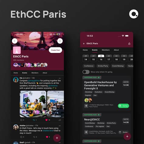 Orb On Twitter Attending EthCC Paris Join This Exclusive Lens