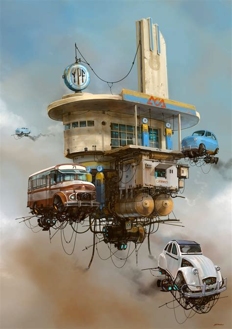 Alejandro Burdisio Incre Ble Ilustraci N Retro Futurista Made In