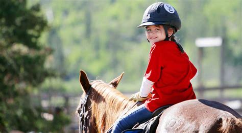 Kids Horseback Riding Vacation Program Granby | C Lazy U Ranch