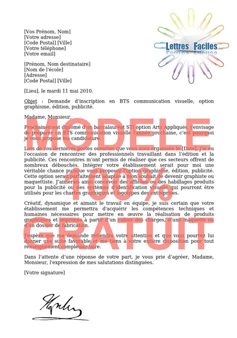 Modele Lettre Motivation Stage Design Graphisme Doc Etudiant234