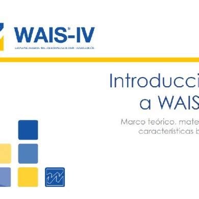 Wais Iv Manual Mexico Pdf Lkvmer G