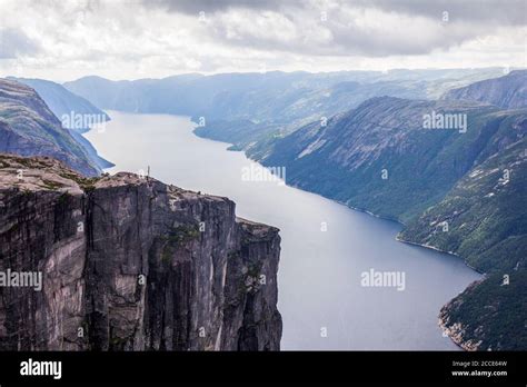 Lysefjorden From Kjerag Hi Res Stock Photography And Images Alamy