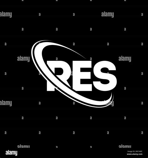 RES logo. RES letter. RES letter logo design. Initials RES logo linked ...