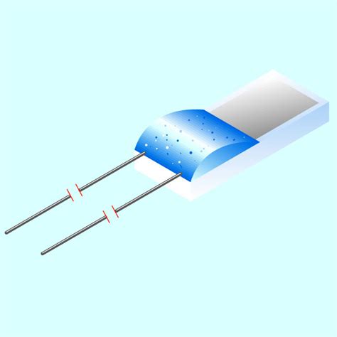 Pcah Style Platinum Chip Temperature Sensors With Connecting Wires To