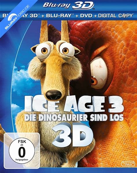 Ice Age 3 Die Dinosaurier Sind Los 3d Blu Ray 3d Blu Ray Dvd Digital Copy Blu Ray Film