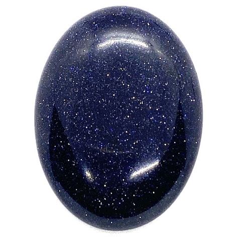 Semi Precious Stones Blue Goldstone X Mm Stone Cabochon Large