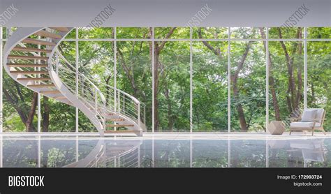 Spiral Stair Glass Image And Photo Free Trial Bigstock