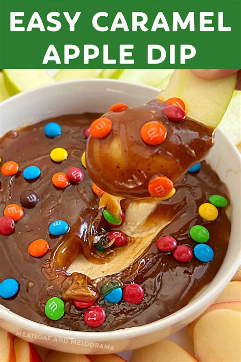Caramel Apple Dip Recipe With Cream Cheese Meatloaf And Melodrama