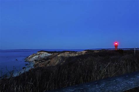 Aquinnah Cliffs At Sunset Marthas Vineyard Cape Cod Gay Head