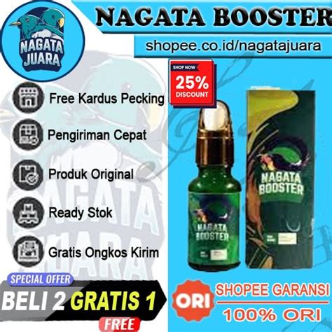 Jual Nagata Booster Atasi Burung Mabung Vitamin Suplemen Penumbuh